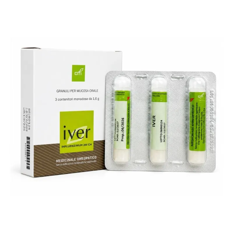 OTI Iver 200CH 3 fiale globulari 1,6g - immagine 3